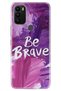 Gm 21 Plus Case 0.4mm Laser Cut Silicone Cover Be Brave