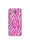 Gm 8 Compatible Case 0.4mm Laser Cut Silicone Cover Pink Zebra