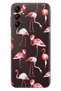 Samsung Galaxy A54 Case Silicone Patterned Illustrated Uv Cover Flamingo
