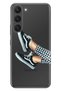 Samsung Galaxy S23 Compatible Case 0.4mm Silicone Patterned Sporty