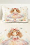 Little Princess Patterned Girl's Single Pique Set Quilted Bedspread - 3