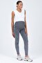 Pregnant Flexible Abdominal Banded Mom Fit Jeans Anthracite - 2