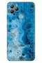 Gm 22 / Gm 22S Case 0.4mm Laser Cut Silicone Cover Blue Amethyst