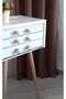 White-Gold Porcelain Handle Handle Cabinet Drawer Furniture Kitchen Bathroom Kids Handle Ruby Button-Stk1067