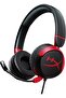 Cloud Mini Wireless Compatible Bluetooth Over-Ear Gaming Headset Black