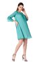 Maternity Pearl Detailed Evening Dress Green