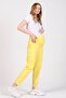 Pregnant Mom Fit Jeans Pants Yellow - 3