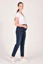 Pregnant Mom Fit Jeans Dark Navy Blue - 3