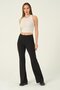 Clothing Firming and Gathering Women's Spanish Leggings Black Black - 4
