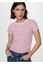 Logo striped T-shirt