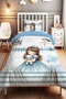 Bangs Princess Patterned Single Baby Kids Bedding Set