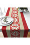 Christmas Snow Patterned Runner 40X150Cm
