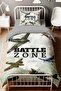 Battle Zone Patterned Single Baby Kids Bedding Set - 2