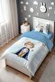 Prince Patterned Single Baby Kids Bedding Set with Castle Cloak - 3