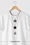 Black Cat Wooden Necklace - 2