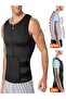 Unisex Fat Burning Thermal Jacket - Adjustable Size, Insulated Sauna Corset - 3