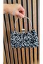 Women's Crystal Stone-Embellished Evening Dress Bag - 4