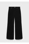 Wideleg Corduroy Jean Trousers - 3
