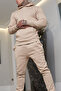 Men's Hooded Tracksuit Set with Raised Inside, Relaxed Fit and Elastic Legs - Sports - 3