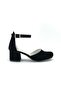 İremsu 2811 Girl's Heeled Closed Toe Shoes BLACK-SUEDE - 4