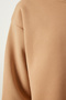 Basic Oversize Sweatshirt - Raster, Biscuit Low0001 - 4