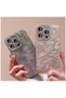 Apple iPhone 14 Compatible Case Zebana Dazz Silicone Case Gray - 4