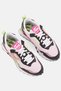 Kids Girls Fv Vacay Queen Lace Up Sports Shoes, Pink Combo - 2