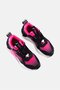 Kids Girl Rs X Rule Lace Up Outdoor Shoes, Pink/Black Combo - 3