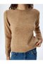 Brown Women's Basic Sweater - 5