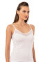Özkan 20572 6 Pack Women's Cotton Tulle Detailed Thin Strap Athlete - 5