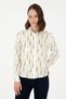 Women's Khaki Long Sleeve Shirt 50291103 -Vr027 - 3