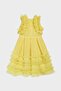 Bg Store Girl's Yellow Dress 23Ss0L01991 - 6