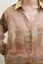 Crinkle Patterned Shirt Stone - 3
