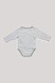 BG Store Baby Boy Body باللون الرمادي - 2