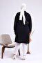 Women's Large Size Hijab Tunic Buttoned Ayrobin Fabric - 7
