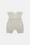 Bg Store Baby Girl Beige Jumpsuit 23Ss2Bg2829