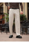 Comfortable Fit Old Money Fabric Trousers - 3