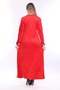 Women Velvet Long Sleeve Dress - 3