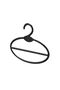 Shawl Hanger Scarf Hanger 100 Pieces Black - 2