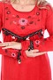Women Velvet Long Sleeve Dress