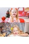 2-Piece Chiffon Flower Girl's Hairpin Set Off White - Floral Baby Child Hair Clip Clip Clamp - 2