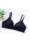 Young Girl Practice Combed Cotton Bra Cotton Soft Cup Underwear