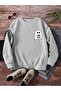 Halloween Themed Unisex Printed Sweatshirt - 4