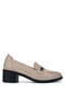 Women's Genuine Leather Mink Loafer Shoes