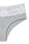 3-Piece Cotton Front Waist Lace Detailed High Waist Women's Panties - 5