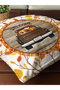 Autumn Themed 43X43 Velvet Cushion Cover - 3