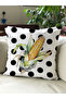 Autumn Themed 43X43 Velvet Cushion Cover