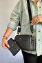 Women's Shoulder Bag Messenger Bag with 5 Compartments Adjustable Long Strap with Wallet Gift - 5