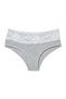 3-Piece Cotton Front Waist Lace Detailed High Waist Women's Panties - 4