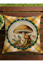 Autumn Themed 43X43 Velvet Cushion Cover - 7